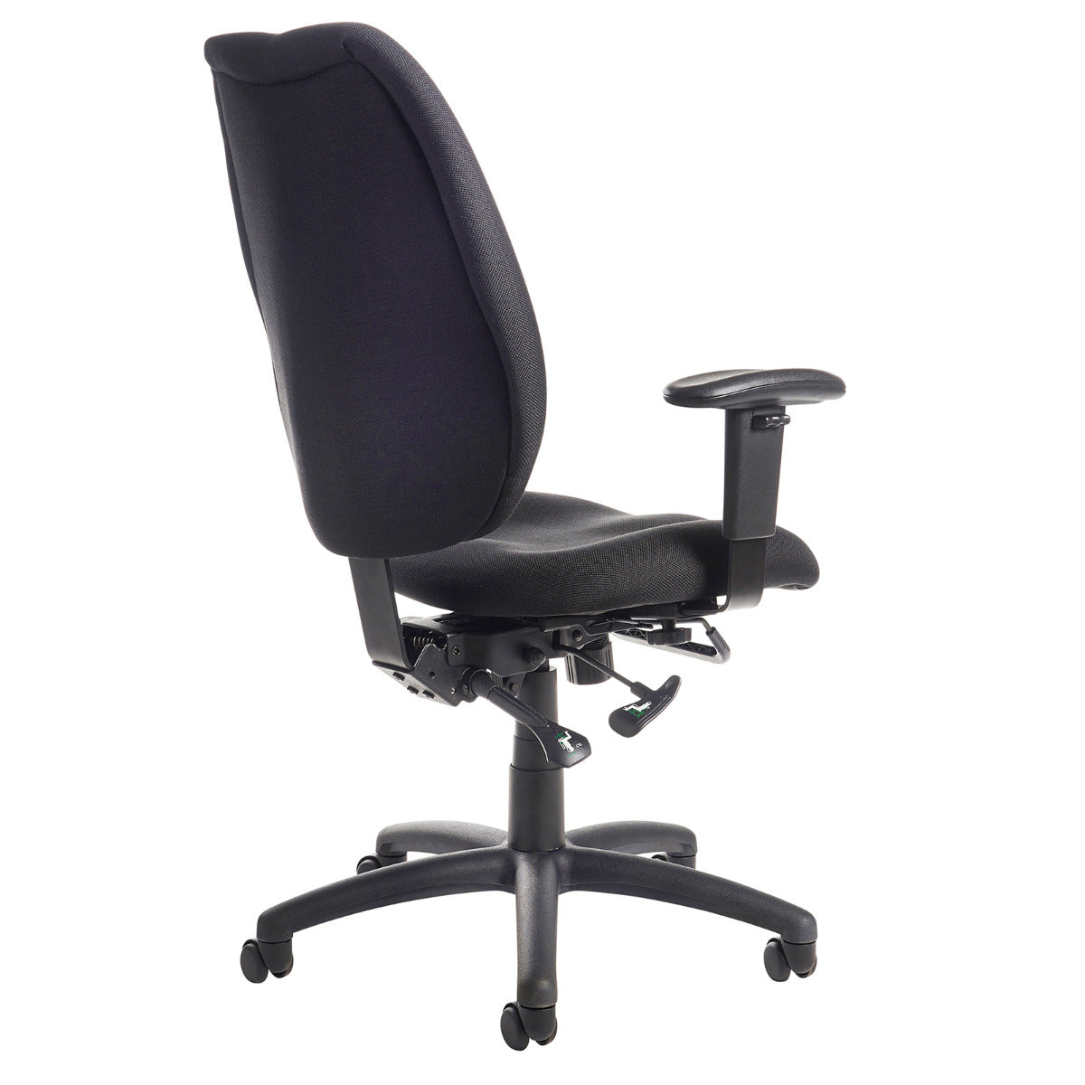 Cornwall High Back Fabric Operator/Office Chair - Black or Blue Option